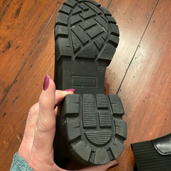 Steve Madden Chelsea Sock Boots - Picture 2 of 6